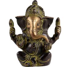Brass Ganpati Statue For Worship