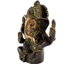 Brass Ganpati Statue For Worship