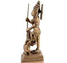 Brass Durga Mata Mahishasura Mardini Idol