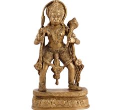 Brass Pawan Putra Lord hanuman Statue