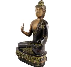 Brass Buddha Sitting SakyamuniÂ Statue