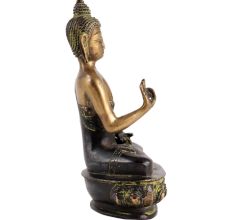 Brass Buddha Sitting SakyamuniÂ Statue