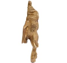Brass Lord Ganesha Wall Hanging Mask
