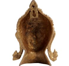 BrassÂ Lord Buddha Meditation Face Statue