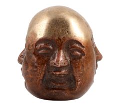 Happy Angry Sad Pleasure 4 Face LordÂ Buddha Head BustÂ  Statue
