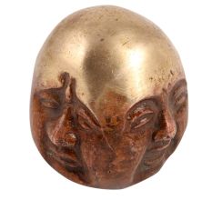 Happy Angry Sad Pleasure 4 Face LordÂ Buddha Head BustÂ  Statue