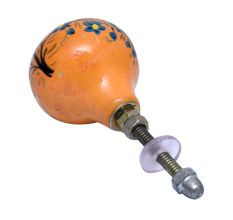 Autumn Floral Hand Pinted Kashmiri Cabinet Knobs