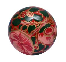 Hand Pinted Flower Indian Kashmiri Cabinet Knobs