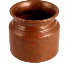 Flat Base CopperÂ Kalash Lota