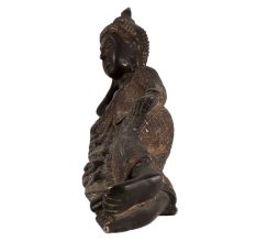 Brass Sleeping Buddha Reclining Statue