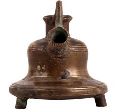 Brass Islamic Mughal Hookah Pot with Hand Engraving