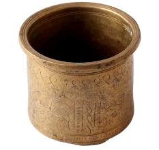 Handmade BrassÂ Panchpatra Cup with Patina