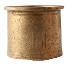 Handmade BrassÂ Panchpatra Cup with Patina