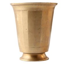 Brass Textured Tumbler Glass