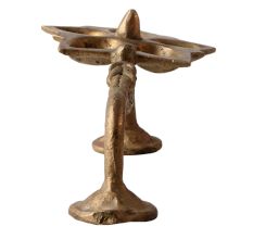 Brass Paanch Diya Oil Lamp