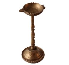 Brass Standing Kuber Oil Diya