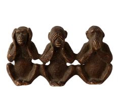 Brass MonkeyÂ Statues of See No EvilÂ Hear No EvilÂ Speak No Evil