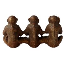 Brass MonkeyÂ Statues of See No EvilÂ Hear No EvilÂ Speak No Evil