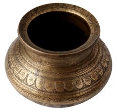 Brass Water Pot With Intricate Pot