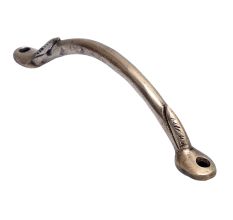 Brass Arch With Leaf Motifs Door Handle