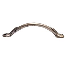 Brass Arch With Leaf Motifs Door Handle