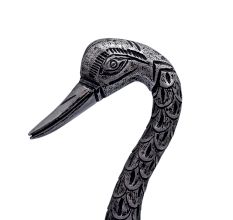 Brass Standing Duck Figurine With Intricate Design