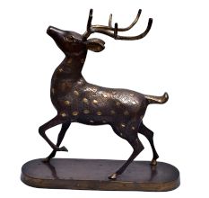 Brass Hiran Deer Idol Statue