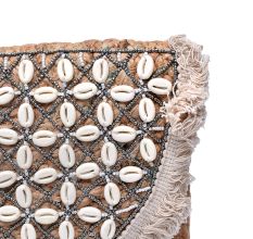 Jute Beaded Banjara Boho Clutch Bag