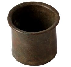 Brass Pooja Panchapathram In Dark Finish