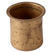 Antique Brass Panch Patra or Holy Water Pot