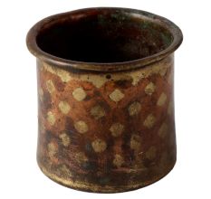 Ganga Jamuna Brass And CopperÂ Panchpatra Holy Water Vessel