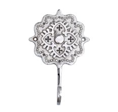 Silver Single Brass Boho Keys Hook Coat Hook