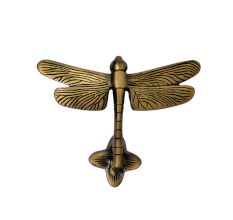 Antique Dragonfly Brass Door Knocker