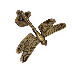Antique Dragonfly Brass Door Knocker