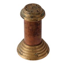 Salt Pepper Shaker In Brass And Copper