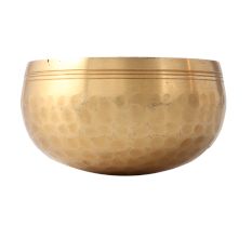 Hand Hammered Brass Tibetan Singing Bowl