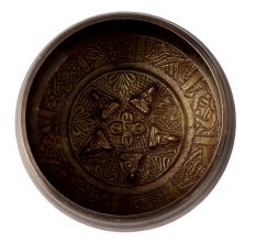 Handicraft Sanskrit Brass Singing Bowl