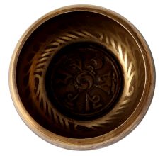 Brass Tibetan Buddhist Prayer Singing Bowl