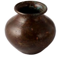 Brass Kalash Water pot In Antique Finish