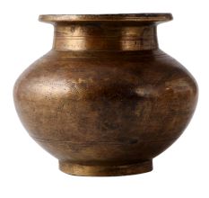 Old Brass Hindu Kalash Water Pot