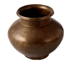 Rare Primitive BrassÂ Kitchen Pot