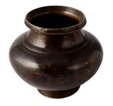 Brass Water Drinking Pot Lota In Antique Finish