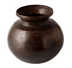 Indian Brass water jug with incised calligraphy