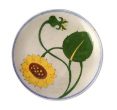 Sunflower Porcelain plate Wall Hanging