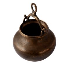 Cast Brass Boiler Pot With Handle