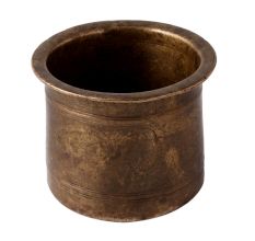 Brass Puja Panch patra Cup In Antique Finish