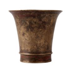 Brass Tumbler Glass With Patina Finish
