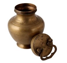 Brass Water Pot KamandalÂ FinelyÂ Engraved