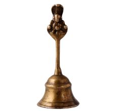 Authentic Brass Hand held Bell For Puja Rituals