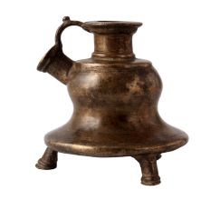 Antique Rare Brass Hookah Base